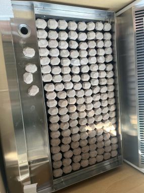 CRB2B-17: BẾP NƯỚNG THAN NHÂN TẠO GAS