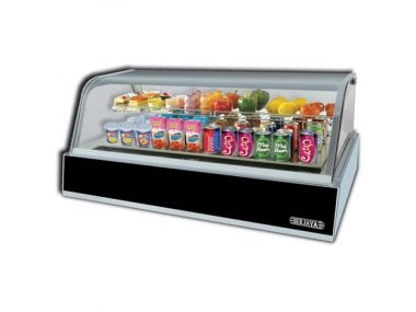DC211: TỦ TRƯNG BÀY KÍNH CONG 0.7M BJY