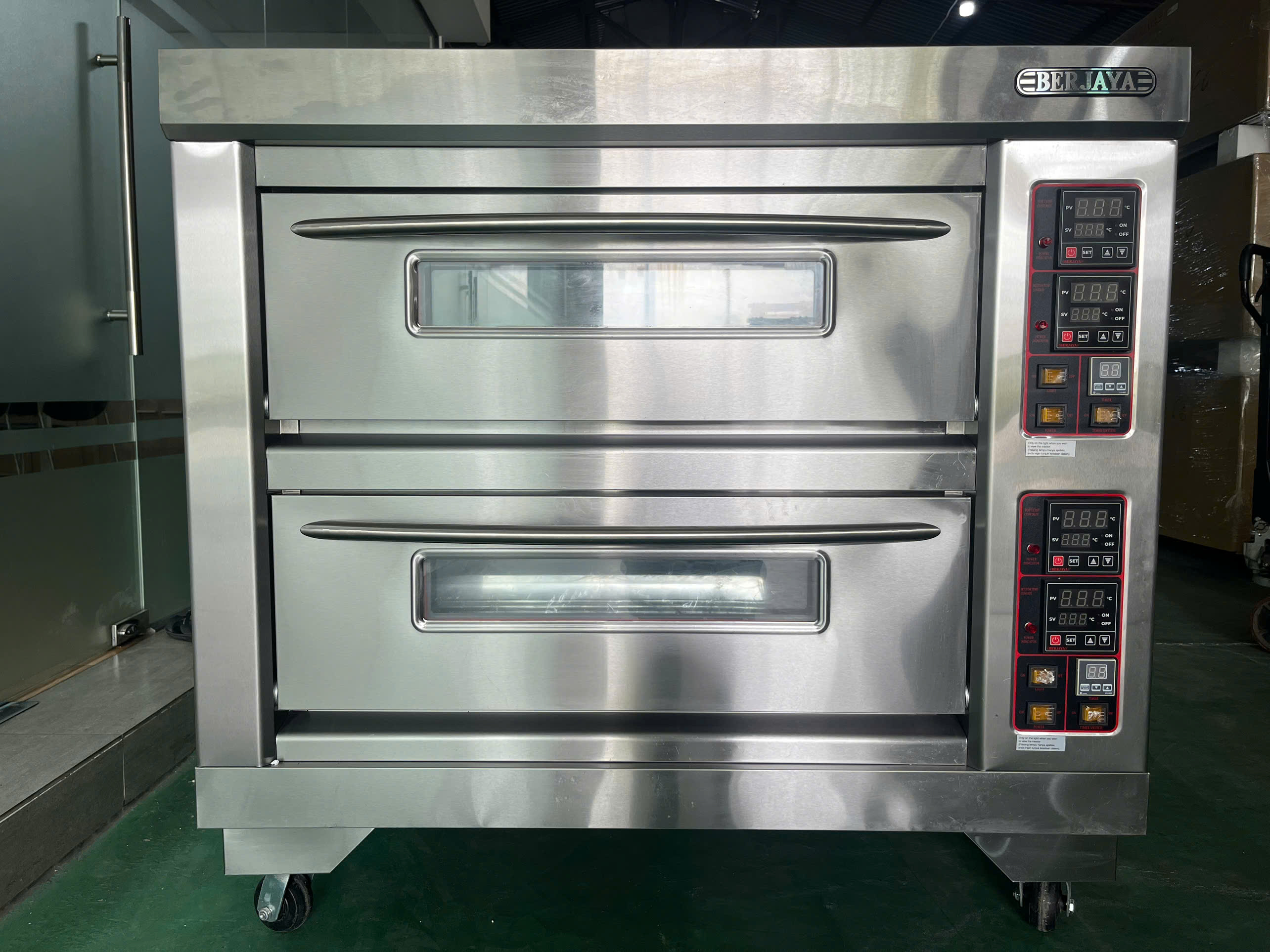 LÒ NƯỚNG ĐIỆN 2 TẦNG 4 KHAY BJY-E13KW-2BDD